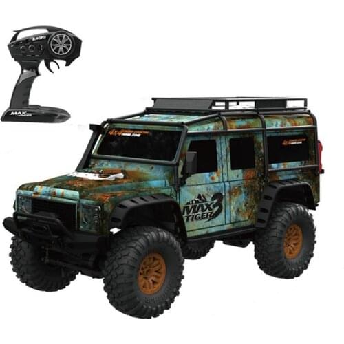 1:10 2.4G 4WD Rc Car HB Toys Proportional RTR Remote Control Kid Toys Control Retro Vehicle LED Light Christmas Gift
