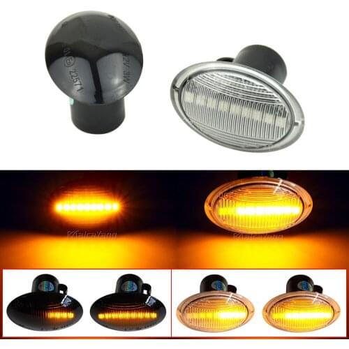 LED Dynamic Turn Signal Light For Fiat 500 Side Marker Sequential Lamp For Maserati GranCabrio Granturismo Quattroporte