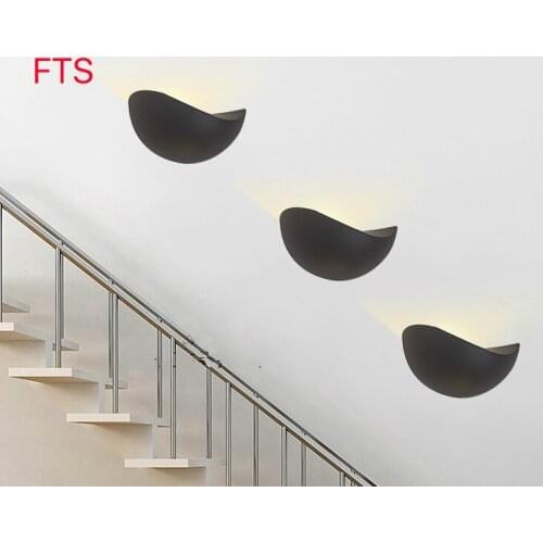 LED wall light outdoor waterproof simple wall light creative special-shaped aluminum corridor corridor exterior wall lamp