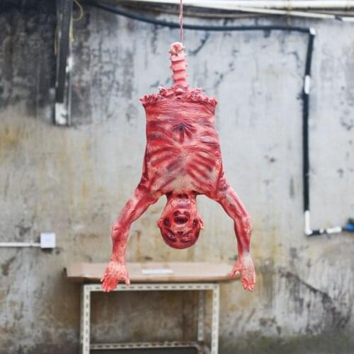 Halloween Decoration Hanging Ghost Simulation Ornaments Latex Man Corpse Festival Decor Supplies Decoracion De Fiestas Y Eventos