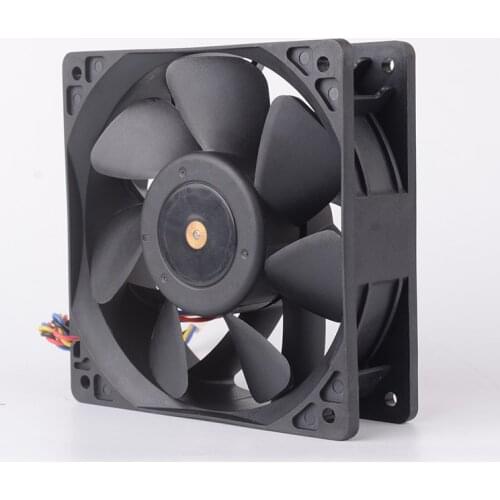 Manufacturers supply 12038 12 v 2.7 A cooling fan, chassis fan 6000 RPM high wind 4-wire PWM control Customizable fan parameters