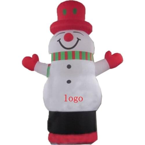 High Quality Merry Christmas Inflatable Snowman Outdoors Christmas Decorations for Home Yard Garden Decoration