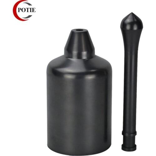 Factory Price High Purity Induction Gold Melting Isostatic Graphite Crucible With Stopper KT17