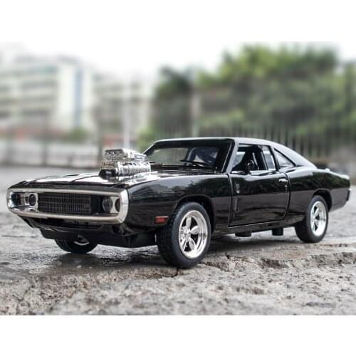MINI AUTO 1:32 Dodge Charger The Fast And The Furious Alloy Car Models kids toys for children Classic Metal Cars