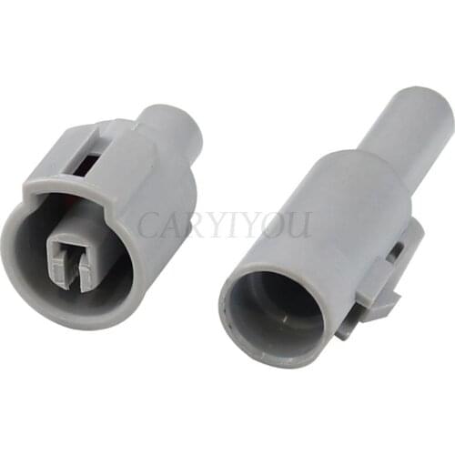 2Sets 1 Pin DJ7011Y-2.2-11 21 Electrical Sensor Grey Plug Automotive Male Female Waterproof Wiring Harness Connector For Honda