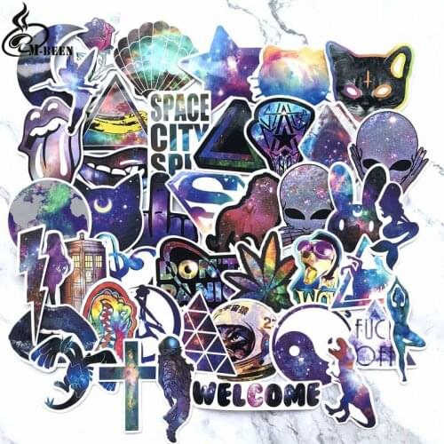42pcs Mixed Galaxy vsco sticker Stars Dream Anime Stickers for DIY Luggage Laptop Skateboard Car Motorcycle Bicycle Stickers