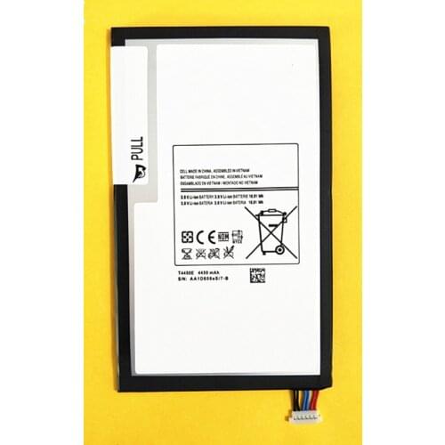 AZK T4450E Battery for Samsung GALAXY Tab 3 8.0 T310 T311 T315 SM-T310 SM-T311 E0288 E0396 4450mAh Tablet Battery