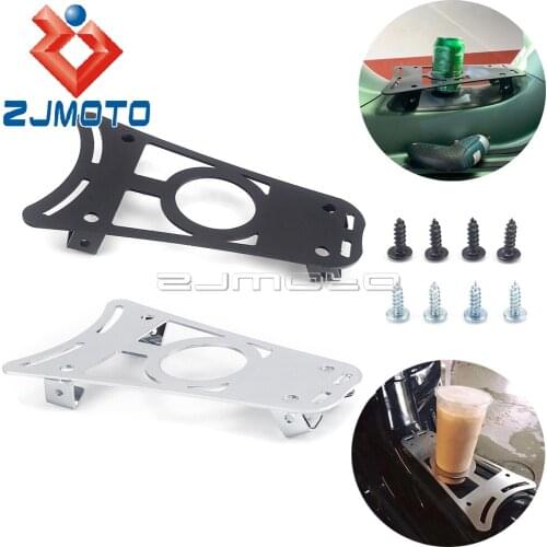 Black/Chrome Rear Luggage Rack Bracket Foot Pedal Holder Motorcycle Accessories For VESPA Primavera Sprint 150 125 2017 18-2019