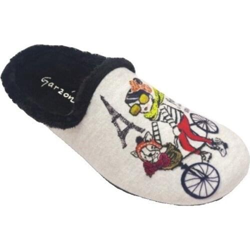 Home slippers velvet Girl brand Garzon