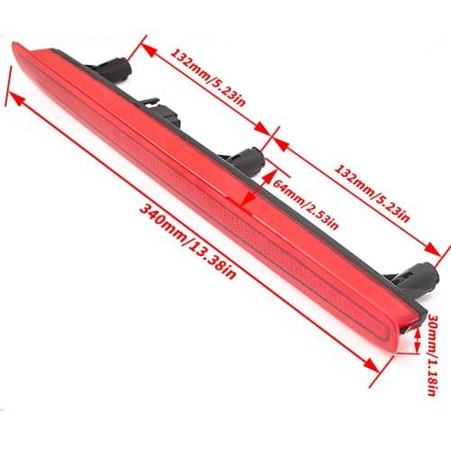 High Level Mount Additional Led Rear Brake Light For VW Transporter T5 2003-2015 Third Brake Light Tail Stop Signal Warning Lamp