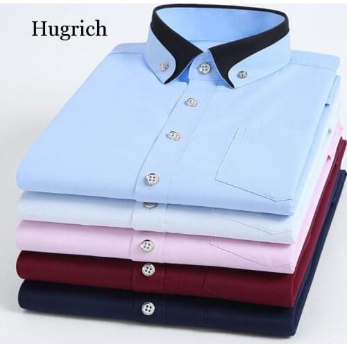 Мужские сорочки Hugrich China At AliExpress