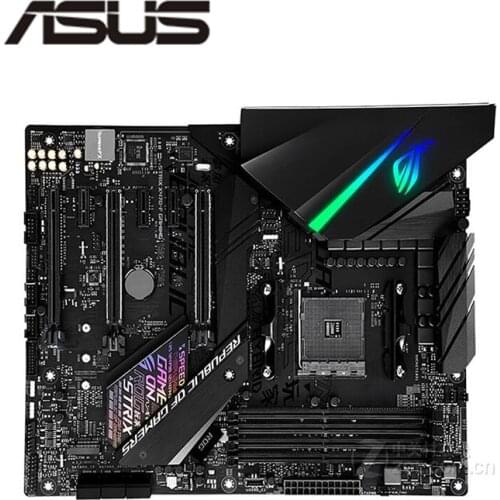 Used motherboard For ASUS ROG STRIX X470-F GAMING Motherboard Socket AM4 For AMD X470 X470M Original Desktop Mainboard