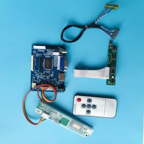 Kit Work for QD15TL07 1280x800 Controller Board driver panel SCREEN 30pin HDMI VGA monitor 2AV DIY LVDS LCD remote AV