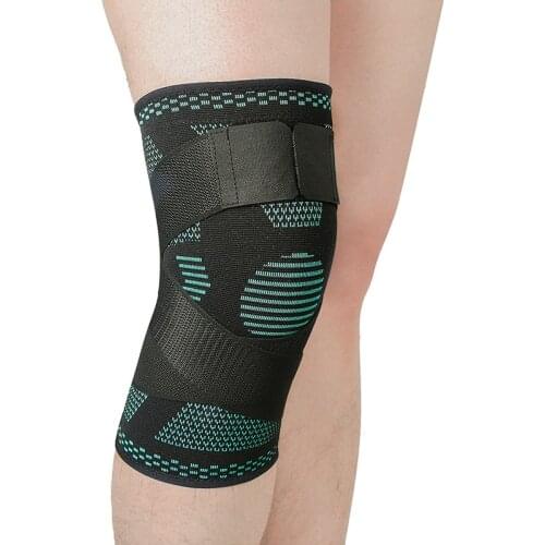 Pressurized Detachable Knitted Elastic Sports Knee Pads Badminton Running Fitness Outdoor Cycling Climbing Protective Gear G15