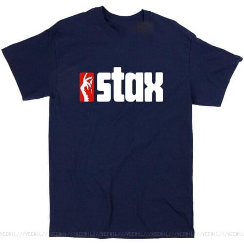 Stax Northern Soul Mens Harajuku T Shirt Top Dance Motown MOD Retro Music Fast Shipping