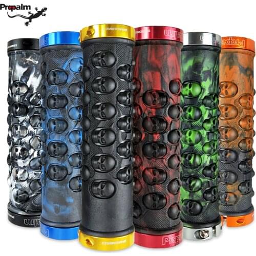 Propalm Bicycle Grips Anti-Skid Comfortable Rubber Bike Handlebars Grips Mountain Road Bike Handle Bar Grips Bicycle Grips