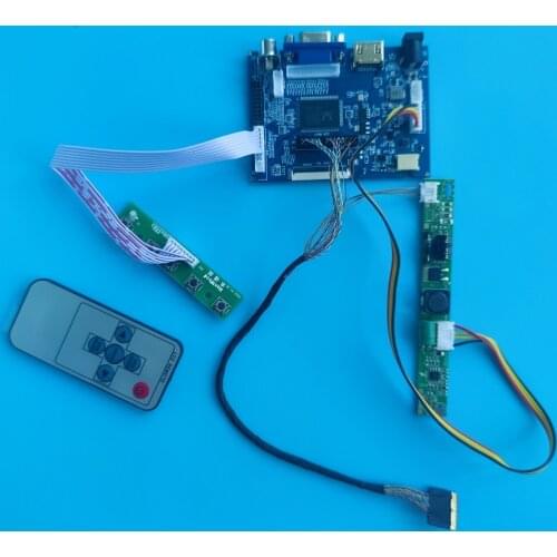 HDMI-compatible Work For 9.7" 1024X768 30PIN LP097X02-SLN1/SLL1/SLP2/SLP1 Controller Board remote LED panel kit 2AV LCD VGA
