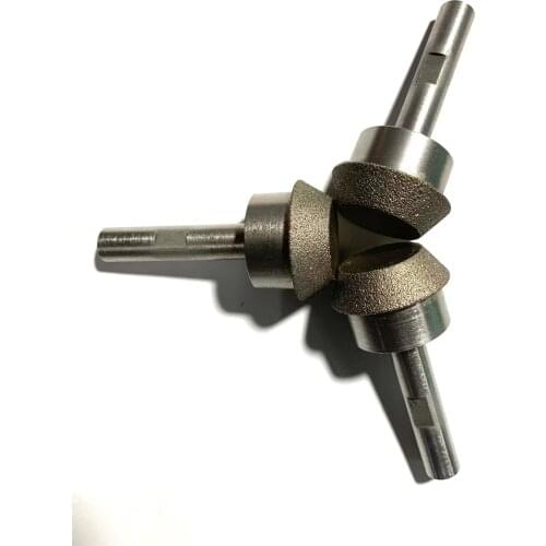 Brazed granite relief multilayer composite cladding stone cutter CNC stone carving machine cutter