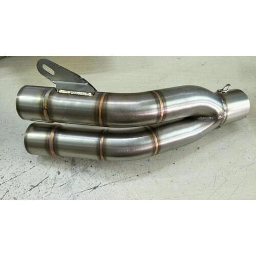 TKOSM Speed Scorpion Motorcycle Parts Moto Exhaust Pipe Silencer Double Outlet Exhaust Muffler for Kawasaki Z800