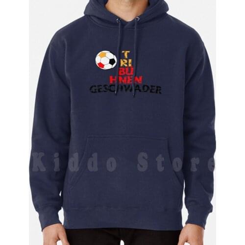 Tribune Squadron Hoodie Long Sleeve Nafets Naurb Soccer Rostrum Squadron Stadion La Ola Football Fan Stadium