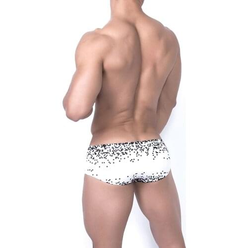 UXH New Hot Male Sexy Swimming Bathing Trunks Shorts Sexy Mens Swimsuit Push-Up Swimwear Men Surf Board Beach Surfing Swim