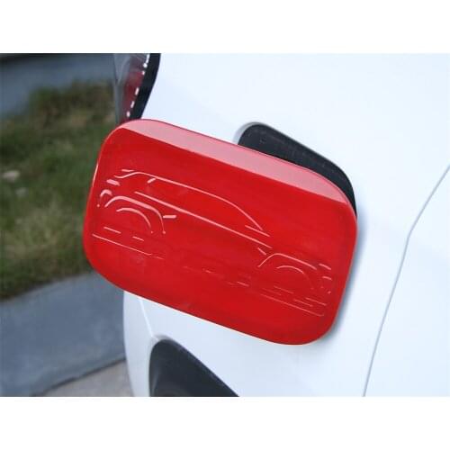 ABS Exterior Decoration Fuel Tank Cover Trim for Jeep Compass 2017+ Car Accessories Colorful Stylish Decal Stickers Brand New