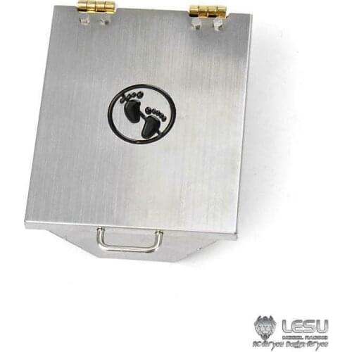 1/14 LESU Metal Toolbox for RC Scale DIY TAMIYA Scania MAN Benz Tractor Truck Model Car
