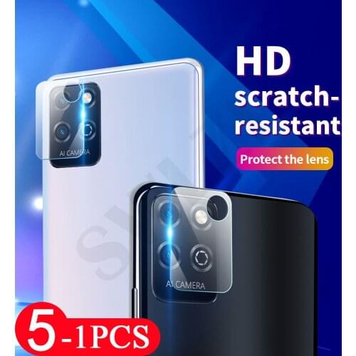5-1Pcs HD for Honor play 5 5T Youth 4 4T 20 X20 SE X10 Max 10X lite 9X pro 9A 9C 9S 8X screen protector Camera Lens Film Glass