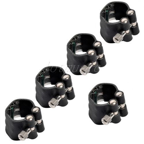 5pcs Soprano Saxophone Mouthpiece Ligature fastener sax parts