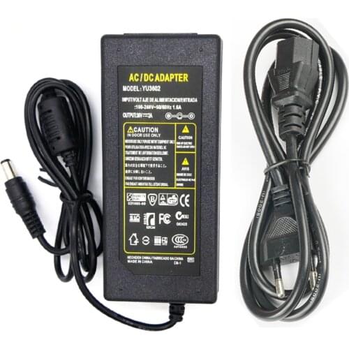 12V Power Supply Adapter 5A 6A 10A Universal AC Adapter Charger Switching AC110-240V to DC Transformer for LED Light Strips CCTV
