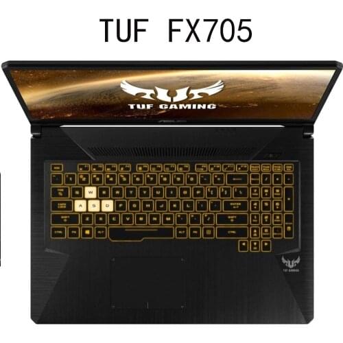 Keyboard cover anti-dust Protector for ASUS TUF gaming 17 FX705GM FX705GD Fx705ge FX705G FX 705 GD GM 17.3 inch Ultra Thin TPU