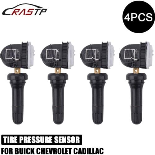 4PCS Tire Pressure Monitoring System Sensor 13516164 for Chevrolet Cobalt Colorado Cruze Equinox HHR Impala Malibu Orlando TP005