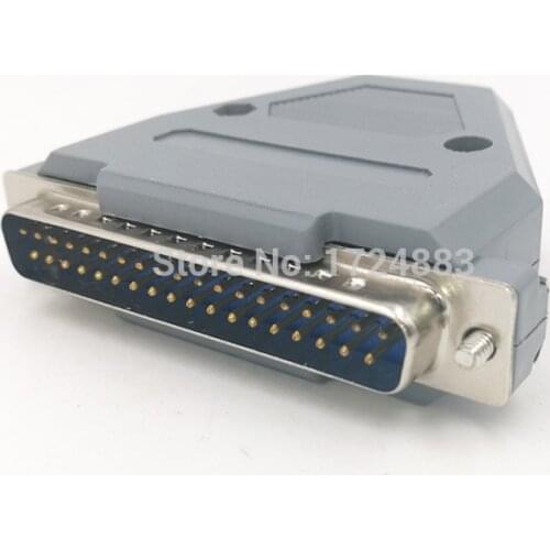 DB37 serial Parallel Port data cable connector plug 2 row D type connector 37pin port socket adapter female&Male
