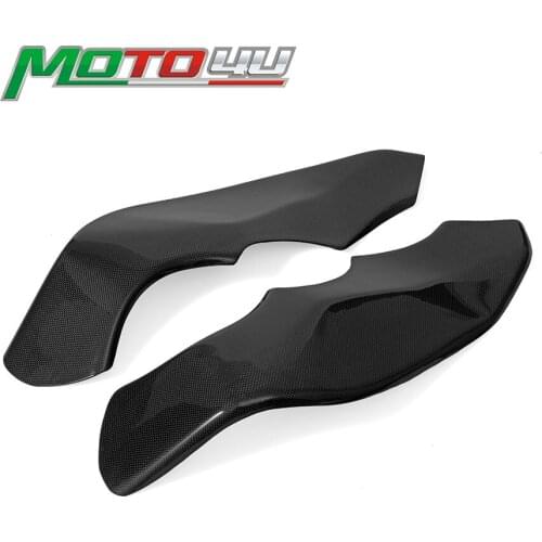 For KAWASAKI ZX-10R ZX10R 2008 2009 2010 Carbon Fiber Motorcycle Frame Covers Panels Protectors Guards 1 Pair