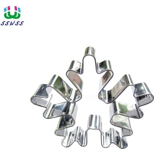 Direct Selling,Like Antlers Shape Snowflake Cake Decorating Fondant Cutters Tools,Christmas Cake Cookie Biscuit Baking Molds