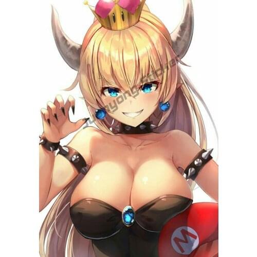 Hentai Waifu Cartoon Girl Sexy Woman Colorful Car Stickers Bumper Trunk Windows Yacht RV SUV Waterproof Decor Decals KK15*9cm