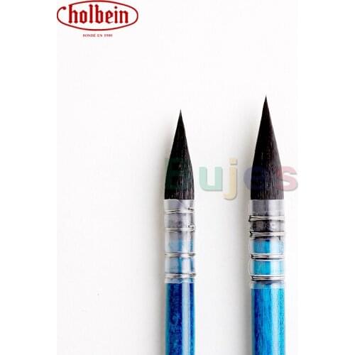 Holbein SQ Series Blue Fat Squirrel Hair Watercolor Brush,Mop Brush,Watercolor Brush,Acrylic Painting,Gouache Brush,Art Supplies