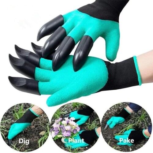 Digging gloves gardening dipping labor protection paws garden planting vegetables flowers weeding protection gardening supplies
