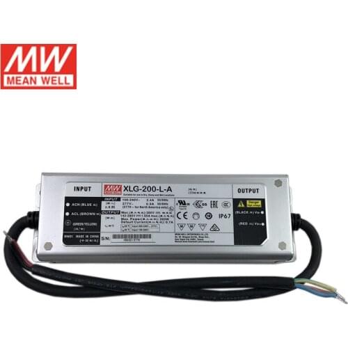 MEAN WELL XLG-200-L-A 142-285V 700mA 200W Constant Power Mode LED Driver LED Switching Power Supply Current Adjustable