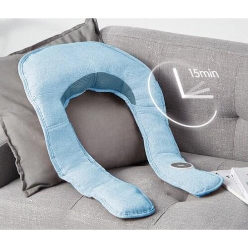 Shoulder massage beat hot compress shoulder neck back waist shawl electric massage instrument J03