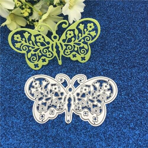 Metal Cutting Dies Butterfly Card Stencils for DIY Scrapbooking Album Paper Card Decorative Craft
