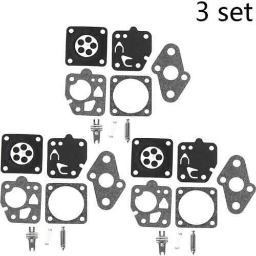 Carburetor Repair Kit Carburetor Carb Repair Diaphragm Gasket Kits For Kawasaki TG24 TG25 Carburetor Repair Kit Dropshipping New