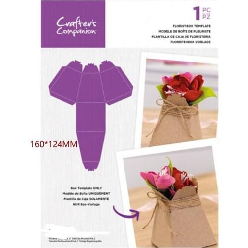 Florist box Metal cutting dies cut die mold card Scrapbook paper craft knife mould blade punch stencils