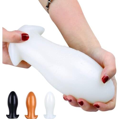 New Adult Game Super Huge Silicone Anus Dialtor Anal Butt Plug Sex Toy Dildo For Men Women Anus Dilator Erotic Gay Anal Sex Shop