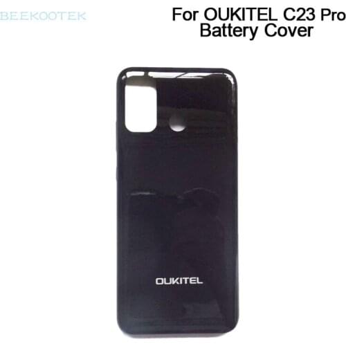Original Oukitel C23 pro Battery Cover Phone Back Cover Case Repair Accessories For OUKITEL C23 Pro 6.53 Inch Android 10 Phone