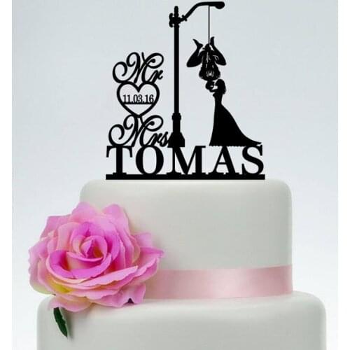 Spider-her and Bride Cake Topper, Spider heroCake Topper , Mr and Mrs Wedding Cake Topper,Kissing Cake Topper, Custom Cake Toppe