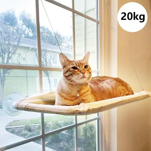 Comfortable Cat Pet Bed Shelf Seat Cushion Bearing 20kg Bed Hammock