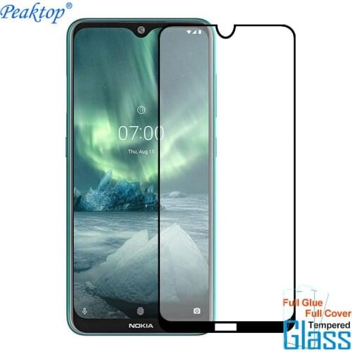 Screen Protector For Nokia 2.3 5.3 7.2 Tempered Glass 9H HD Full Glue Cover Protective Phone Film For Nokia 2.3 5.3 7.2 Glass
