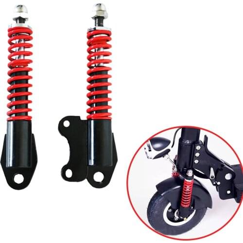 10 Inch Front Suspension Shock Absorber for Electric Scooter Hydraulic Spring Shock Absorption Kit Front Suspension Fork Parts