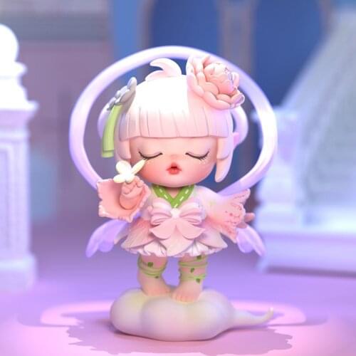 Flora Blind Box Toys Kawaii Flower Fairies Figure Anime Action Surprise Caja Ciega Pvc Model Decoration Ornaments for Girls Gift